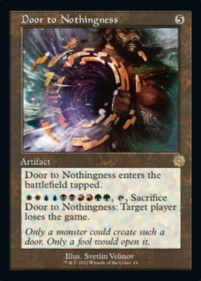 Door to Nothingness (Retro) [The Brothers' War Retro Artifacts] | Devastation Store