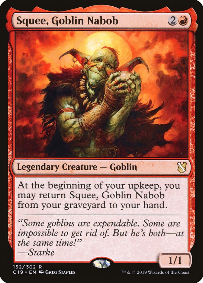 Squee, Goblin Nabob [Commander 2019] | Devastation Store