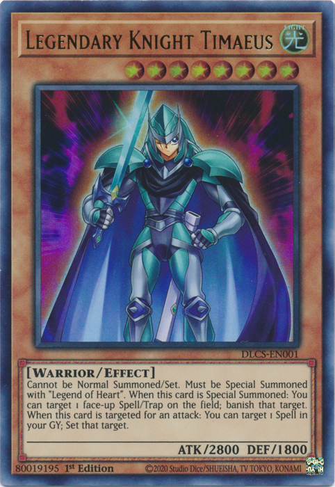 Legendary Knight Timaeus [DLCS-EN001] Ultra Rare | Devastation Store