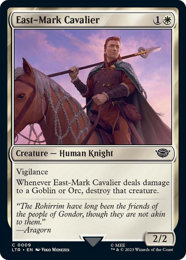 East-Mark Cavalier [The Lord of the Rings: Tales of Middle-Earth] | Devastation Store