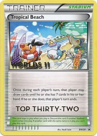 Tropical Beach (BW28) (Top 32) [Black & White: Black Star Promos] | Devastation Store