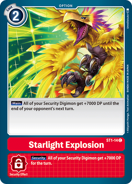 Starlight Explosion [ST1-14] [Starter Deck: Gaia Red] | Devastation Store