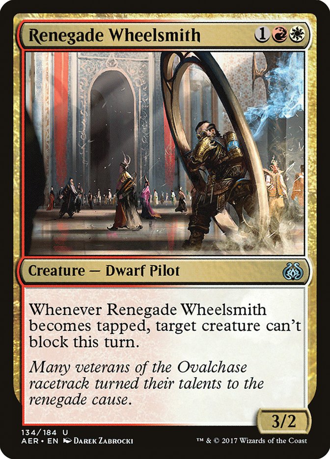 Renegade Wheelsmith [Aether Revolt] - Devastation Store | Devastation Store