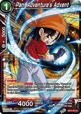 Pan, Adventure's Advent (BT17-011) [Ultimate Squad] | Devastation Store