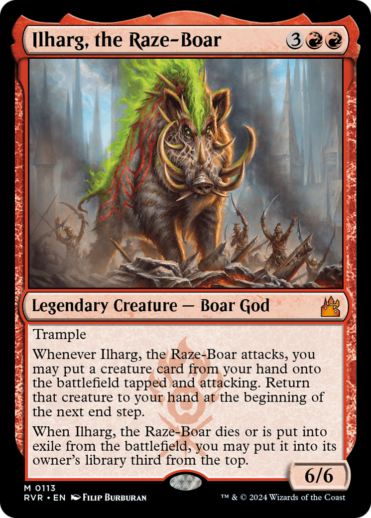 Ilharg, the Raze-Boar [Ravnica Remastered] | Devastation Store