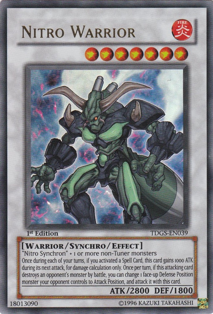 Nitro Warrior [TDGS-EN039] Ultra Rare | Devastation Store