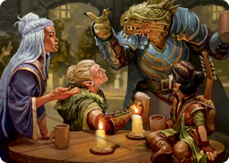 You Meet in a Tavern Art Card [Dungeons & Dragons: Adventures in the Forgotten Realms Art Series] | Devastation Store