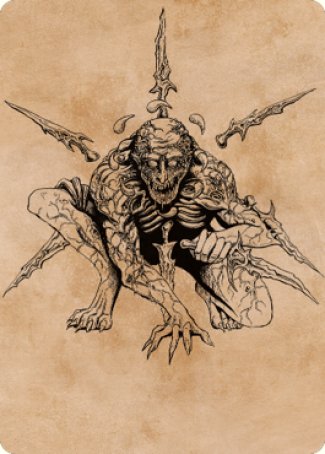 Bhaal, Lord of Murder Art Card [Commander Legends: Battle for Baldur's Gate Art Series] | Devastation Store