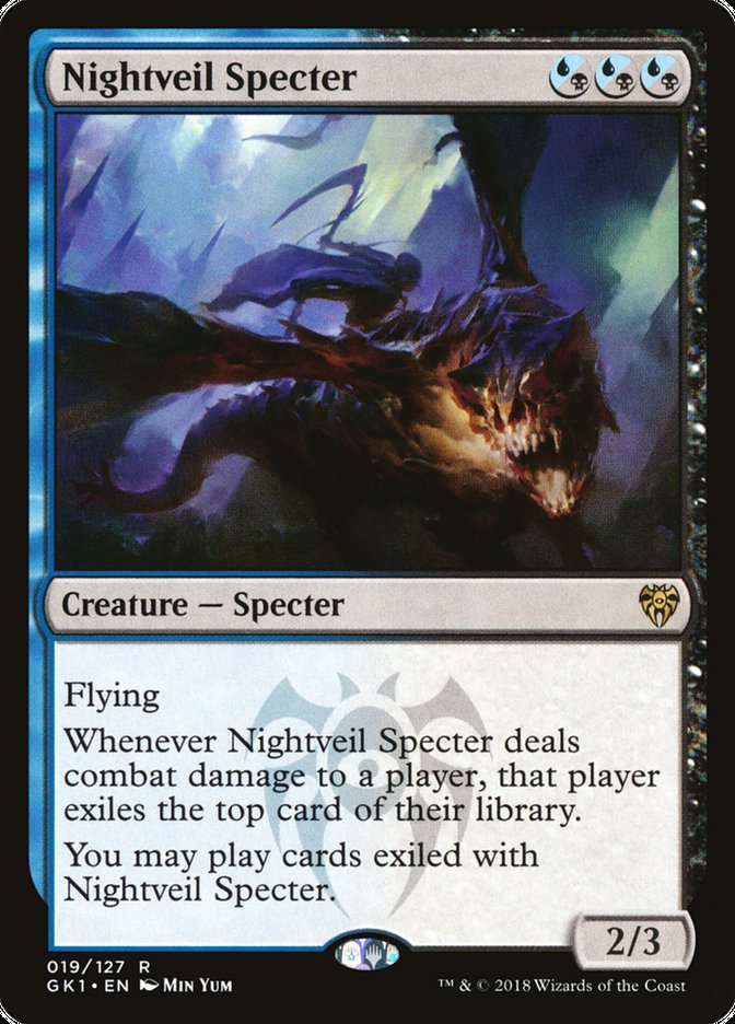 Nightveil Specter [Guilds of Ravnica Guild Kit] | Devastation Store