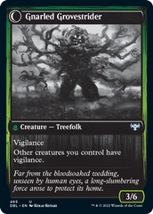 Dormant Grove // Gnarled Grovestrider [Innistrad: Double Feature] | Devastation Store