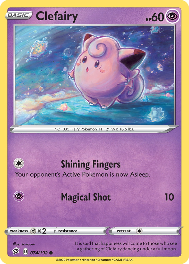 Clefairy (074/192) [Sword & Shield: Rebel Clash] | Devastation Store