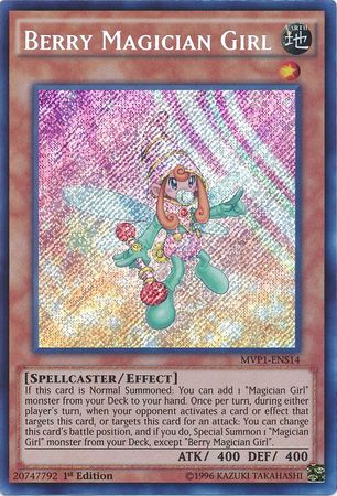 Berry Magician Girl [MVP1-ENS14] Secret Rare | Devastation Store