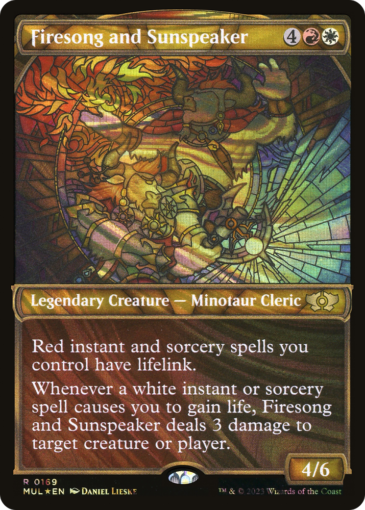 Firesong and Sunspeaker (Halo Foil) [Multiverse Legends] | Devastation Store