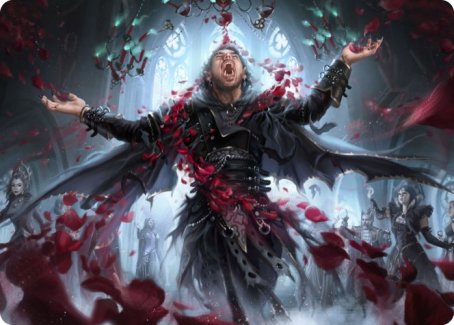 Bloodsoaked Reveler Art Card [Innistrad: Crimson Vow Art Series] | Devastation Store