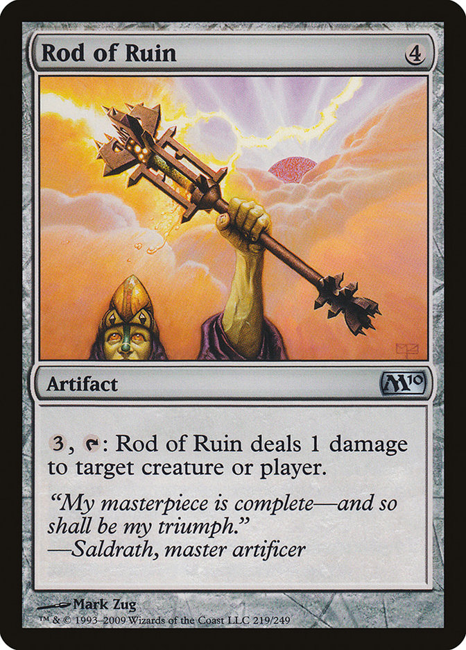 Rod of Ruin [Magic 2010] - Devastation Store | Devastation Store