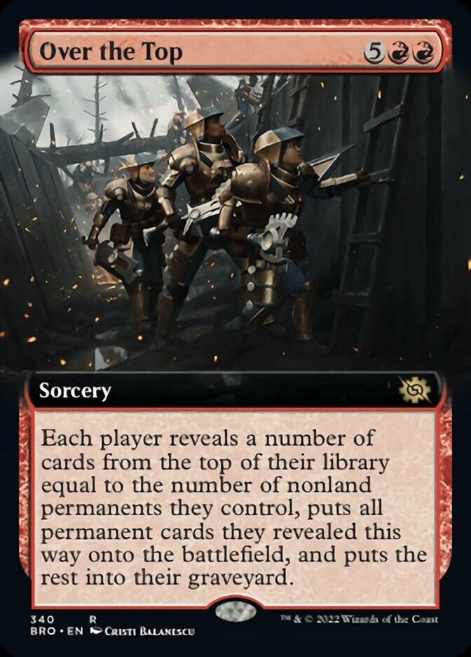 Over the Top (Extended Art) [The Brothers' War] | Devastation Store
