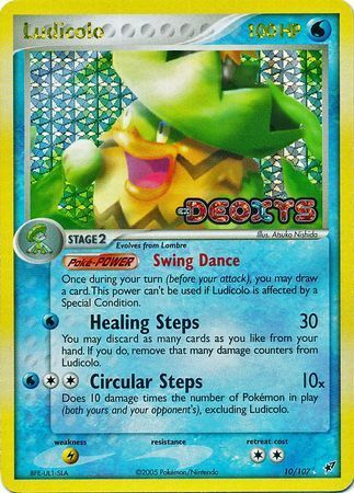 Ludicolo (10/107) (Stamped) [EX: Deoxys] | Devastation Store