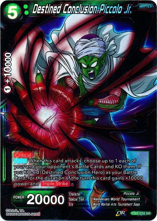 Destined Conclusion Piccolo Jr. [TB2-039] | Devastation Store