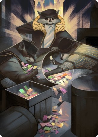 Masked Bandits Art Card [Streets of New Capenna Art Series] | Devastation Store