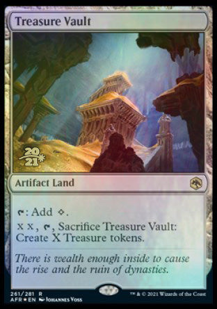 Treasure Vault [Dungeons & Dragons: Adventures in the Forgotten Realms Prerelease Promos] | Devastation Store