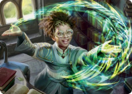 Eureka Moment Art Card [Strixhaven: School of Mages Art Series] | Devastation Store