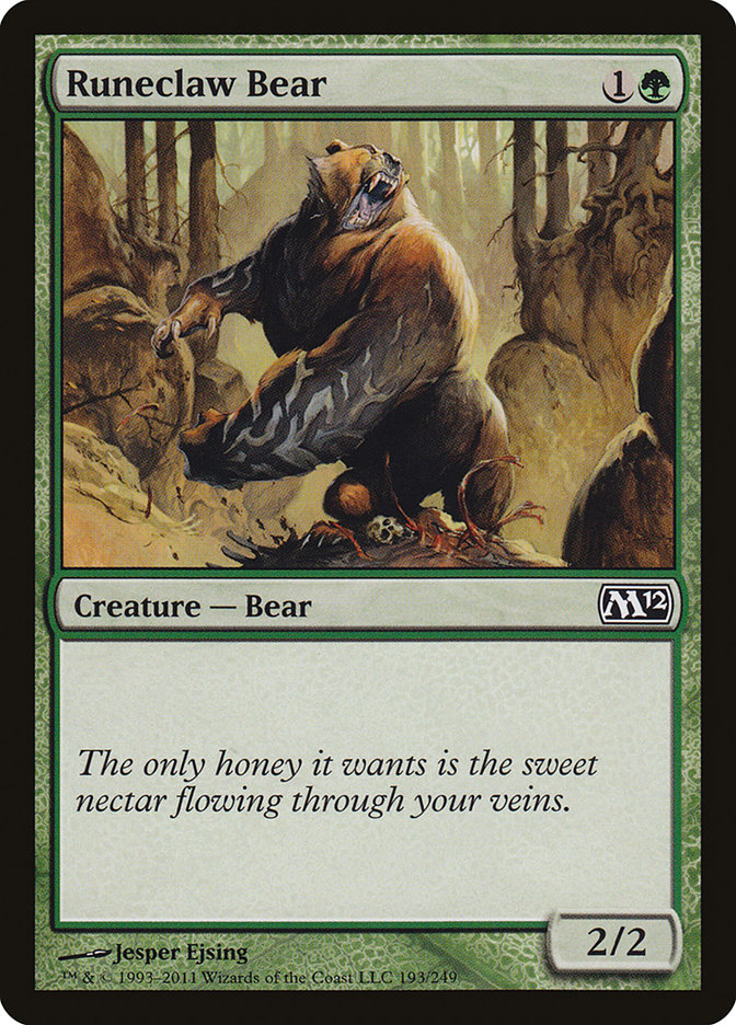 Runeclaw Bear [Magic 2012] - Devastation Store | Devastation Store