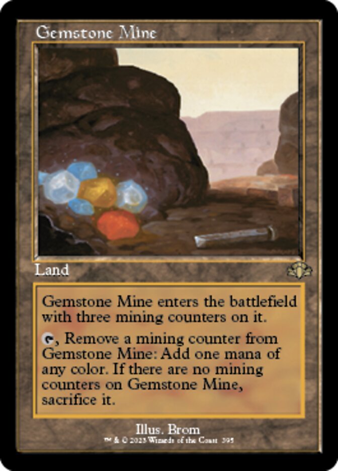 Gemstone Mine (Retro) [Dominaria Remastered] | Devastation Store