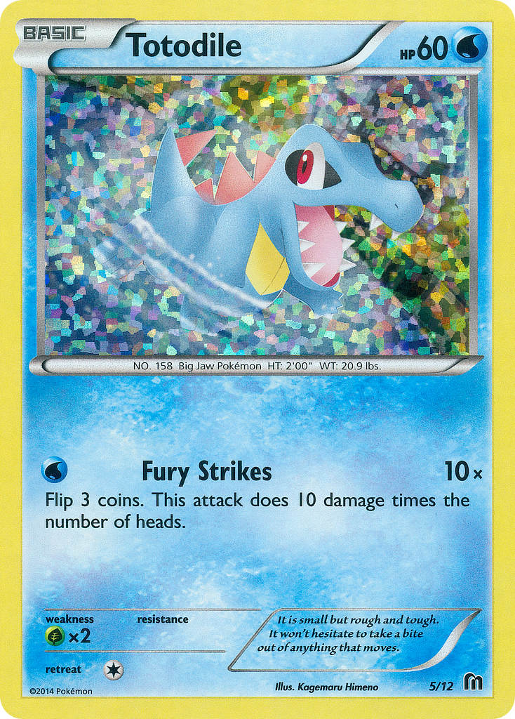 Totodile (5/12) [McDonald's Promos: 2016 Collection] | Devastation Store