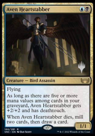 Aven Heartstabber (Promo Pack) [Streets of New Capenna Promos] | Devastation Store