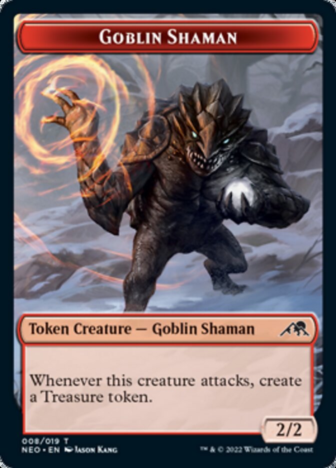 Goblin Shaman Token [Kamigawa: Neon Dynasty Tokens] | Devastation Store