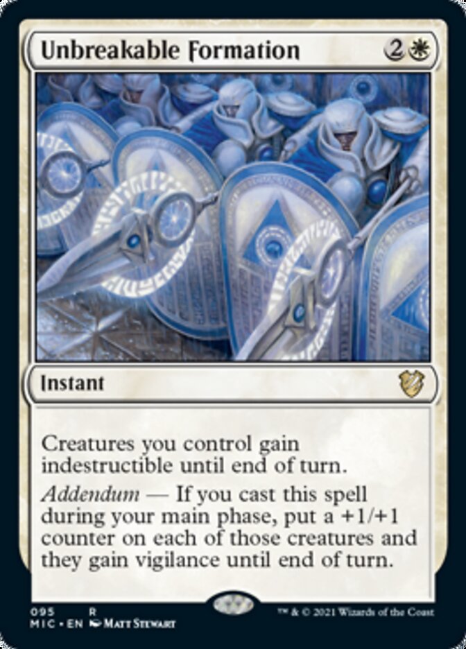 Unbreakable Formation [Innistrad: Midnight Hunt Commander] | Devastation Store