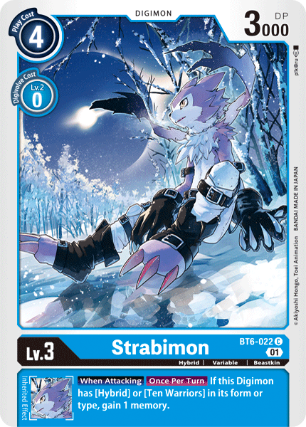 Strabimon [BT6-022] [Double Diamond] | Devastation Store