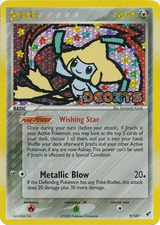 Jirachi (9/107) (Stamped) [EX: Deoxys] | Devastation Store