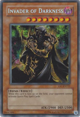 Invader of Darkness [IOC-EN111] Secret Rare | Devastation Store