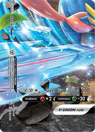 Zacian V-Union (SWSH165) [Sword & Shield: Black Star Promos] | Devastation Store