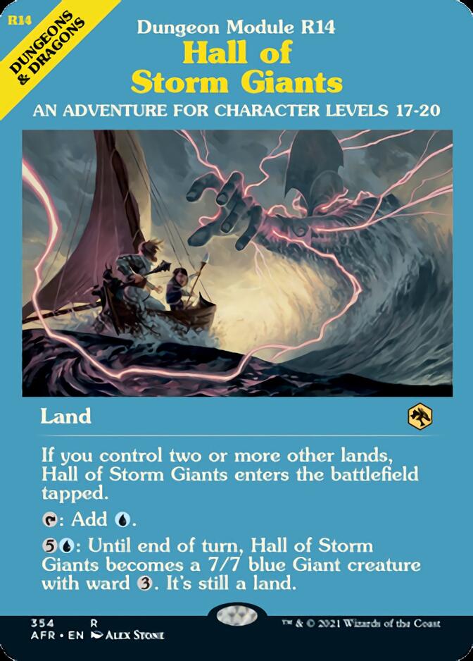 Hall of Storm Giants (Dungeon Module) [Dungeons & Dragons: Adventures in the Forgotten Realms] | Devastation Store