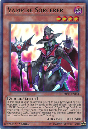 Vampire Sorcerer [MP14-EN151] Ultra Rare | Devastation Store