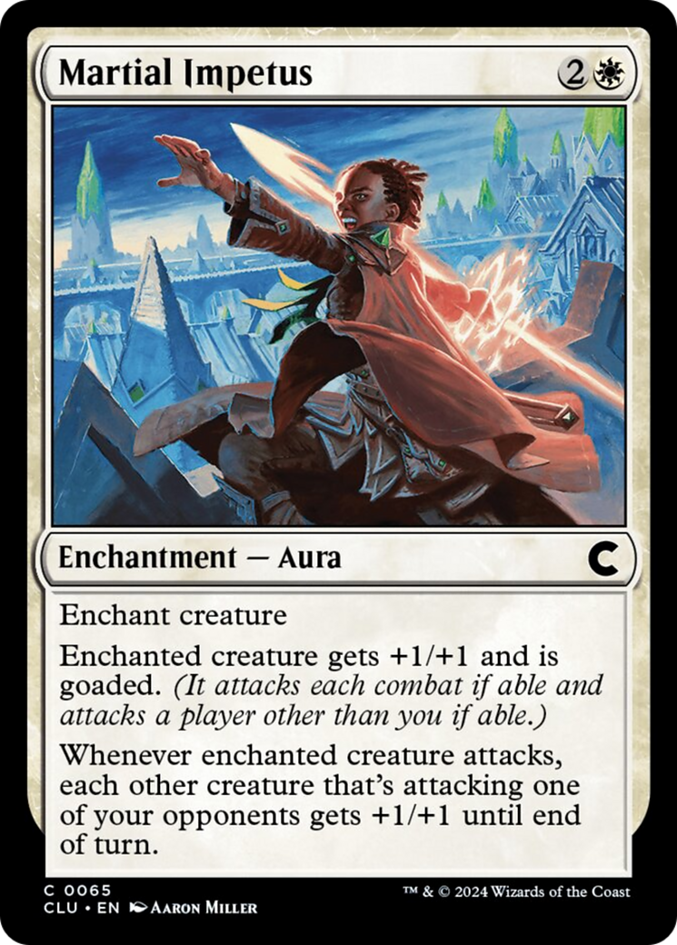 Martial Impetus [Ravnica: Clue Edition] | Devastation Store