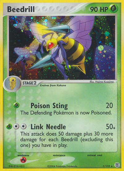 Beedrill (1/112) [EX: FireRed & LeafGreen] | Devastation Store