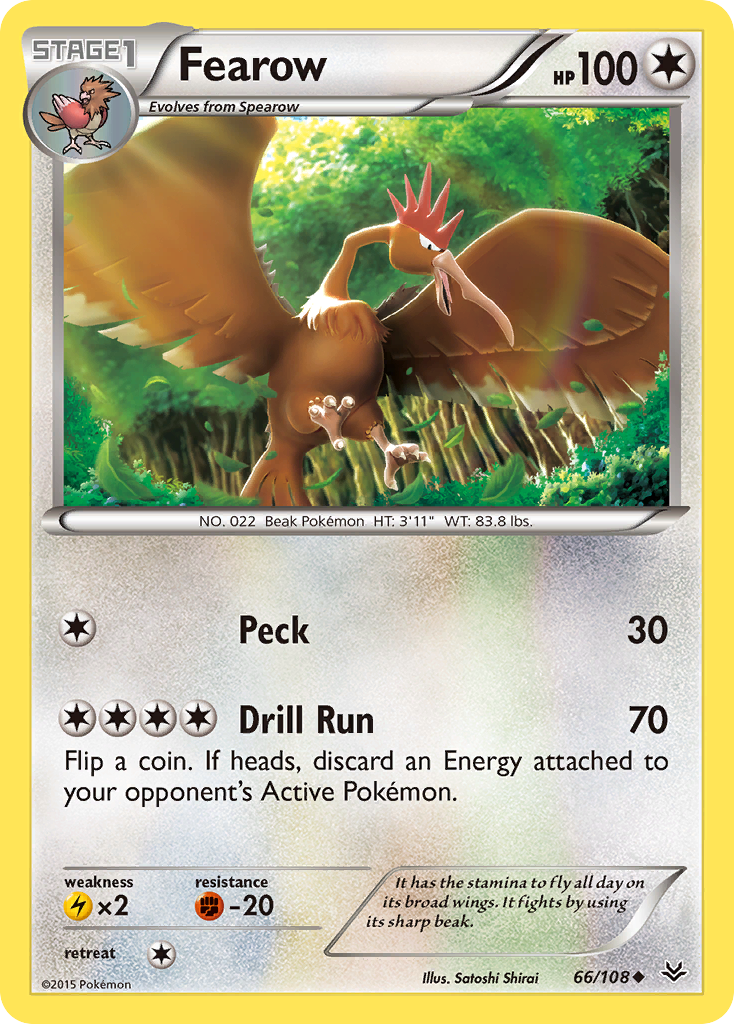 Fearow (66/108) [XY: Roaring Skies] | Devastation Store