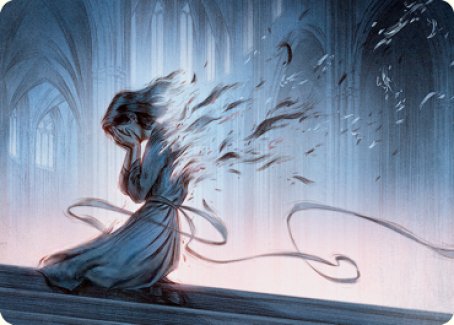 Fading Hope Art Card [Innistrad: Midnight Hunt Art Series] | Devastation Store