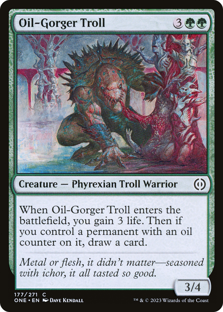 Oil-Gorger Troll [Phyrexia: All Will Be One] | Devastation Store