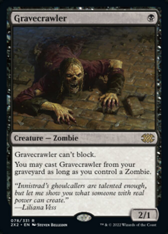 Gravecrawler [Double Masters 2022] | Devastation Store