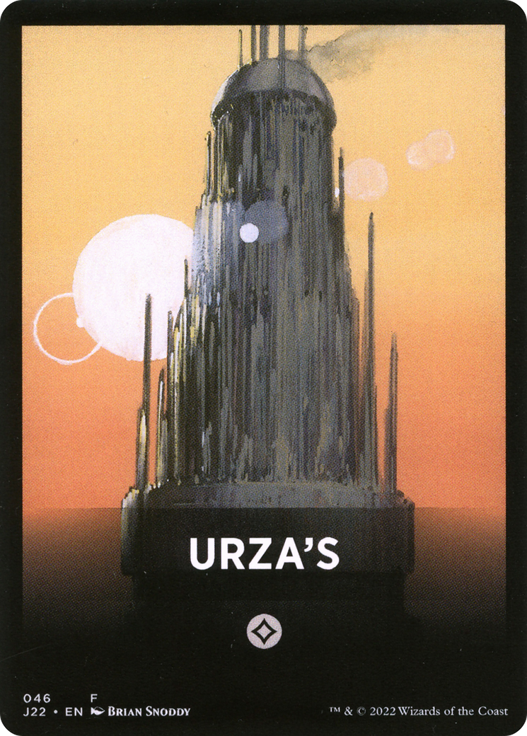Urza's Theme Card [Jumpstart 2022 Front Cards] | Devastation Store