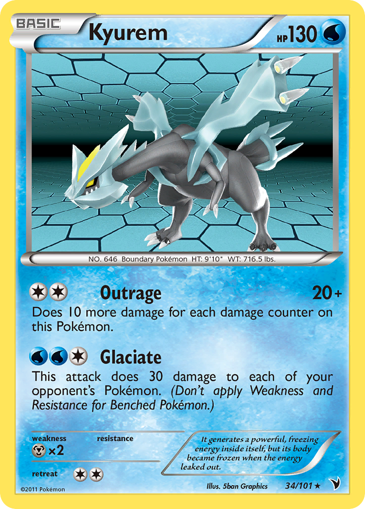 Kyurem (34/101) [Black & White: Noble Victories] | Devastation Store