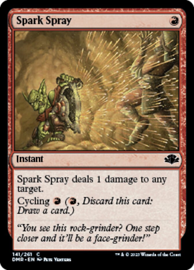 Spark Spray [Dominaria Remastered] | Devastation Store