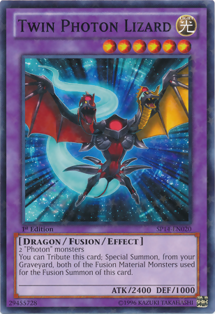 Twin Photon Lizard [SP14-EN020] Starfoil Rare | Devastation Store