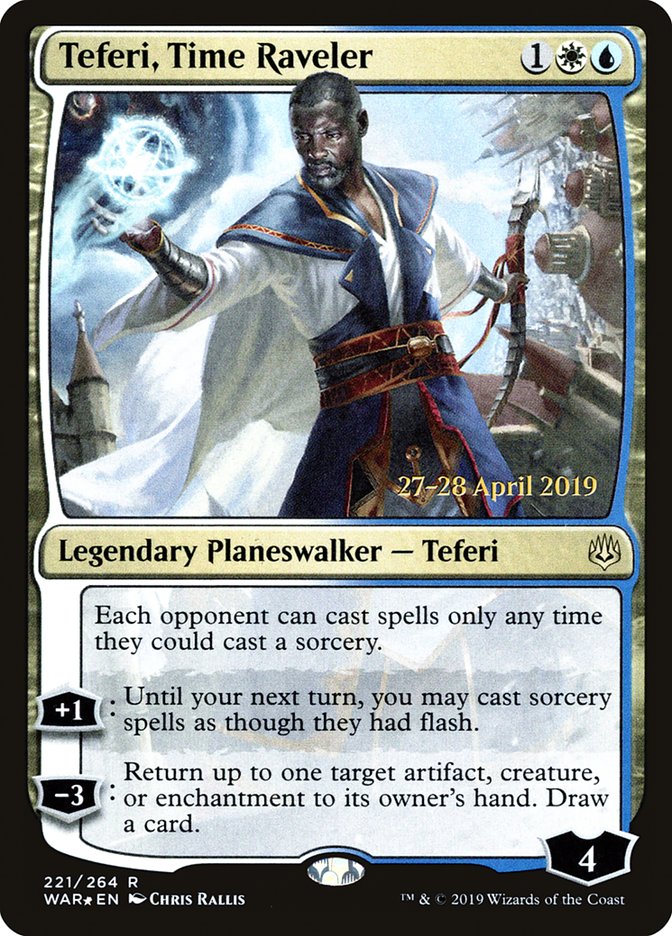 Teferi, Time Raveler  [War of the Spark Prerelease Promos] | Devastation Store