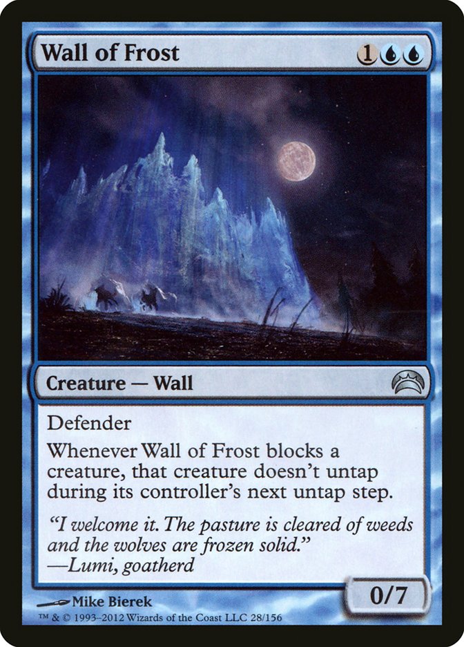 Wall of Frost [Planechase 2012] - Devastation Store | Devastation Store