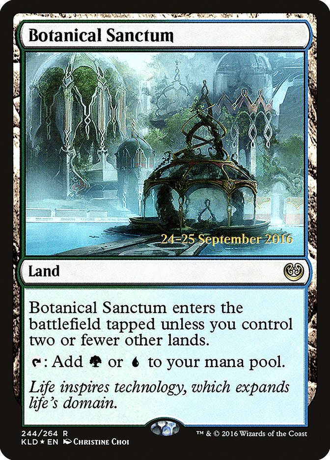 Botanical Sanctum  [Kaladesh Prerelease Promos] - Devastation Store | Devastation Store